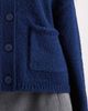ASOS DESIGN ASOS DESIGN boxy oversized cardigan with pocket detail in navy - 3