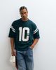 ASOS DESIGN ASOS DESIGN boxy oversized sporty t-shirt in dark green - 3