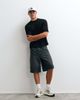 ASOS DESIGN ASOS DESIGN boxy oversized t-shirt in black athletic mesh - 2