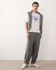 ASOS DESIGN ASOS DESIGN boxy oversized t-shirt with gym graphic in cream-White - 2