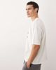 ASOS DESIGN ASOS DESIGN boxy oversized t-shirt with gym graphic in cream-White - 4