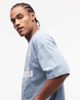 ASOS DESIGN ASOS DESIGN boxy oversized T-shirt with sports graphic in blue - 2