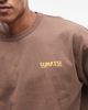 ASOS DESIGN ASOS DESIGN boxy oversized T-shirt with vacation graphic in washed brown - 3