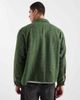 ASOS DESIGN ASOS DESIGN boxy oversized wool blend herringbone shirt in green - 3