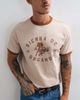 ASOS DESIGN ASOS DESIGN boxy regular ringer T-shirt in washed beige-Neutral - 1