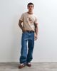 ASOS DESIGN ASOS DESIGN boxy regular ringer T-shirt in washed beige-Neutral - 2