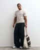 ASOS DESIGN ASOS DESIGN boxy regular ringer T-shirt in washed gray-Neutral - 2