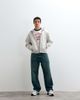 ASOS DESIGN ASOS DESIGN boxy regular ringer T-shirt with sports slogan graphic in cream-White - 4