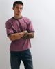 ASOS DESIGN ASOS DESIGN boxy relaxed ringer T-shirt in washed pink - 1