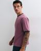 ASOS DESIGN ASOS DESIGN boxy relaxed ringer T-shirt in washed pink - 4
