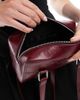 ASOS DESIGN ASOS DESIGN boxy shoulder bag in burgundy-Red - 2