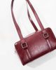 ASOS DESIGN ASOS DESIGN boxy shoulder bag in burgundy-Red - 3