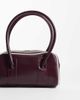 ASOS DESIGN ASOS DESIGN boxy shoulder bag with contrast binding in burgundy-Red - 4