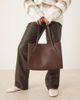 ASOS DESIGN ASOS DESIGN boxy tote bag in chocolate-Brown - 2