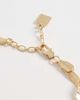 ASOS DESIGN ASOS DESIGN bracelet with twisted chain detail in gold tone - 3
