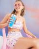 ASOS DESIGN ASOS DESIGN bralette crop beach top in iridescent sequin-Multi - 1