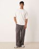 ASOS DESIGN ASOS DESIGN breatheMAX™ heavyweight oversized T-shirt in cream cotton blend-White - 2