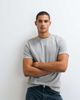 ASOS DESIGN ASOS DESIGN breatheMAX heavyweight t-shirt in gray cotton blend - 1