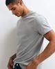 ASOS DESIGN ASOS DESIGN breatheMAX heavyweight t-shirt in gray cotton blend - 4