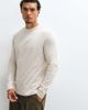ASOS DESIGN ASOS DESIGN breatheMAX™ Lite regular fit long sleeve t-shirt in gray piqué-Neutral - 1
