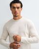 ASOS DESIGN ASOS DESIGN breatheMAX™ Lite regular fit long sleeve t-shirt in gray piqué-Neutral - 3