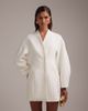 ASOS DESIGN ASOS DESIGN bridal structured blazer mini dress in ivory-White - 1