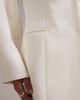 ASOS DESIGN ASOS DESIGN bridal structured blazer mini dress in ivory-White - 4