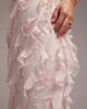 ASOS DESIGN ASOS DESIGN Bridesmaids embroidered ruffle cami bias maxi dress in soft pink - 2