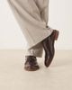 ASOS DESIGN ASOS DESIGN Brogue Shoes In Burgundy Leather-Red - 1