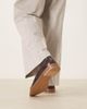 ASOS DESIGN ASOS DESIGN Brogue Shoes In Burgundy Leather-Red - 3