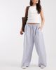 ASOS DESIGN ASOS DESIGN bubble hem balloon pants in blue stripes - 1