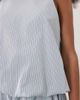 ASOS DESIGN ASOS DESIGN bubble hem halter neck top in blue plaid - part of a set - 4