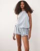 ASOS DESIGN ASOS DESIGN bubble shorts in blue plaid - part of a set - 3