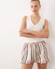 ASOS DESIGN ASOS DESIGN bubble shorts in pink stripe-Multi - 1
