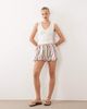 ASOS DESIGN ASOS DESIGN bubble shorts in pink stripe-Multi - 3