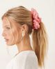 ASOS DESIGN ASOS DESIGN bubble textured scrunchie in micro red and white plaid - 3