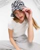 ASOS DESIGN ASOS DESIGN bucket hat in zebra print in mono-Multi - 2
