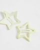 ASOS DESIGN ASOS DESIGN Buttermilk snap clips-Yellow - 3