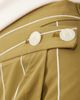 ASOS DESIGN ASOS DESIGN button side skort in olive stripes-Multi - 4