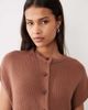 ASOS DESIGN ASOS DESIGN button through relaxed tank in mocha-Brown - 3