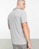 ASOS DESIGN ASOS DESIGN button up jersey shirt in gray heather - 3
