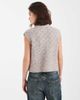ASOS DESIGN ASOS DESIGN button up stitch textured vest in mushroom-Neutral - 2