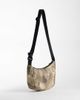 ASOS DESIGN ASOS DESIGN camo print nylon crossbody bag in khaki green-Black - 4