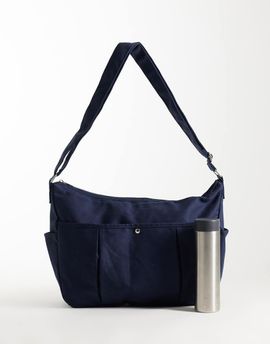 ASOS DESIGN ASOS DESIGN canvas utility crossbody bag in blue