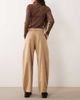 ASOS DESIGN ASOS DESIGN canvas wide leg jean with belt in khaki-Green - 4