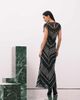 ASOS DESIGN ASOS DESIGN cap sleeve midaxi dress with dropped waist in plaid-Multi - 3