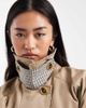 ASOS DESIGN ASOS DESIGN cape detail trench with checked liner in rye-Neutral - 2