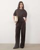 ASOS DESIGN ASOS DESIGN Cape sleeve jersey t-shirt set in brown - 2