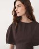ASOS DESIGN ASOS DESIGN Cape sleeve jersey t-shirt set in brown - 3