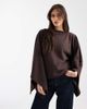 ASOS DESIGN ASOS DESIGN cape style supersoft top in brown - 1